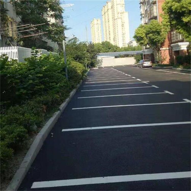 五桂山街道厂区划线